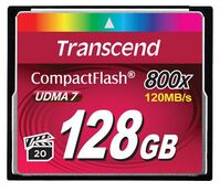 128GB CF CARD (800X, TYPE I ) CompactFlash 800x 128GB, 128 GB, CompactFlash, MLC, 120 MB/s, 60 MB/s, Black