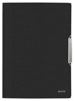3 Flap Folder Leitz Style Pp A4 Satin black