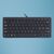 Compact Keyboard (NORDIC)Black QWERTY, wired. Win. & Linus Toetsenborden (extern)