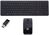 Keyboard Mouse Kit 704221-051, Full-size (100%), Wireless, RF Wireless, AZERTY, Black, Mouse included Tastaturen