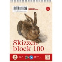 Skizzenblock, A5, 100g/m², 100 Blatt, weiß Edition DÜRER 040901000