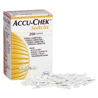 Accu-Chek Softclix Lanzetten (0,4mm) Roche 200 Stück (1Pack), Detailansicht