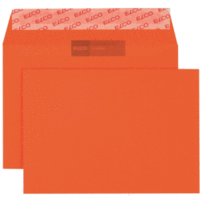 Briefumschläge Color orange Haftklebung 100 g/qm VE=250 Stück