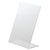 Olympia Double Sided Slanted Menu Holder Freestanding in Acrylic - A5