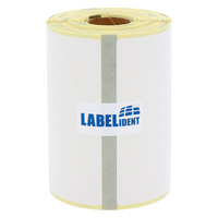 Thermodirekt-Etiketten - 76,2 x 101,6 mm - 130 Thermo-Top Papier Etiketten auf 1 Rolle/n, 0,75 Zoll (19 mm) Kern, permanent