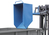 fetra® Kippbehälter, 300 Liter, 750 kg Tragkraft, mit Ablasshahn