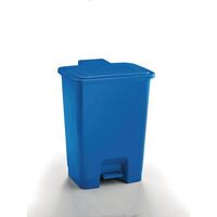 Coloured pedal bins, 30L blue