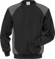 Sweatshirt 7148 SHV schwarz/grau Gr. S