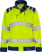 High Vis Green Jacke Damen Kl. 3, 4068 GPLU Warnschutz-gelb/marine Gr. L