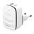 Wall charger LDNIO A2425C USB, USB-C + USB-C - Lightning cable
