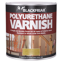 Blackfriar BF0250003E1 Polyurethane Varnish P40 Light Oak Gloss 500ml