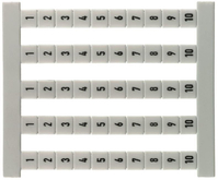 Weidmüller DEK 6 FS 101-150 Klemmen- markierer Karte 5x6mm Poly. 0468760101