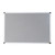 Bi-Office Combo Net Notice Board, Magnetic and Cork, Aluminium Frame, 90x60 cm Frontal View