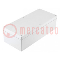 Enclosure: multipurpose; X: 150mm; Y: 340mm; Z: 101mm; EURONORD; ABS