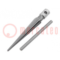 Taper reamer; Blade: about 55 HRC; carbon steel