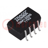 Konverter: DC/DC; 1W; Ubem: 10,8÷13,2V; Ukim: 5VDC; Ikim: 200mA; SMT