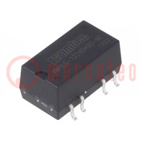 Konverter: DC/DC; 1W; Ubem: 10,8÷13,2V; Ukim: 24VDC; Ukim.2: -24VDC