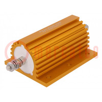 Resistor: wire-wound; with heatsink; screw; 15Ω; 250W; ±1%