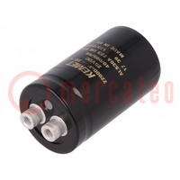 Condensateur: électrolytique; 22mF; 25VDC; Ø36x62mm; Trame: 12,8mm