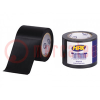 Tape: electrical insulating; W: 50mm; L: 10m; Thk: 0.15mm; black