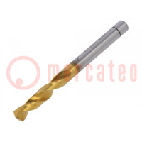 Drill bit; for metal; Ø: 4.7mm; L: 58mm; Working part len: 24mm