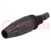 Connector: solar; female; 4÷6mm2; with contacts; push-in; plug