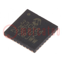 IC: microcontrolador dsPIC; 64kB; 8kBSRAM; UQFN28; DSPIC; 0,4mm