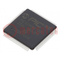 IC: microcontroller PIC; 256kB; 80MHz; 2,3÷3,6VDC; SMD; TQFP100