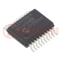 IC: PIC microcontroller; 8kB; 32MHz; I2C,IrDA,PWM,SPI,UART; SMD