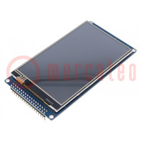 Display: LCD; grafisch,matrix IPS; 480x800; 111x59mm; 4"; PIN: 34