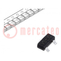 Diode: TVS array; 6.4V; 350W; bidirectional,double; SOT23