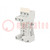 Socket; PIN: 11; 10A; 300VAC; on panel,for DIN rail mounting