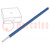 Cordon; ÖLFLEX® WIRE MS 2.1; corde; Cu; 0,5mm2; PVC; bleu foncé