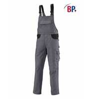 BP Strapazierfähige Latzhose 1790 Gr. 64-normal dunkelgrau/schwarz