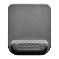 Powerton ERGO DARK EDITION Podkładka pod mysz i nadgarstek pianka memory, szara