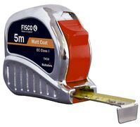 Fisco TM10M Flexómetro clase I con caja de ABS cromada TRI-MATIC (10x25)