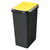 Poubelle Touch & Lift 45 litres tri sélectif CEP - Jaune