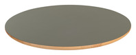 Tischplatte Duneo rund; 60x2.5 cm (ØxH); anthrazit; rund