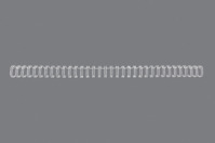 Drahtbinderücken WireBind, A4, Nr. 6, 9,5 mm, 250 Stück, weiß