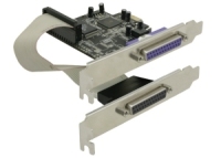 DeLOCK PCI Express card 2 x parallel Schnittstellenkarte/Adapter