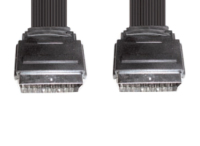 e+p VC 183 U/2 SCART-Kabel 2 m SCART (21-pin) Schwarz
