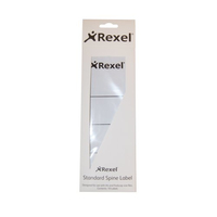 Rexel Standard Spine Label White