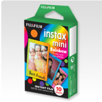 Fujifilm Instax Mini Rainbow pellicule polaroid
