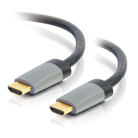 C2G 2 m (6.6ft) Select High Speed HDMI® Kabel mit Ethernet 4K 60Hz - Unterputz CL2-zertifiziert