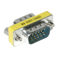 C2G HD15 VGA Mini Changer VGA (D-Sub) Silber