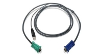 iogear USB 6 Ft KVM cable Black 1.8 m