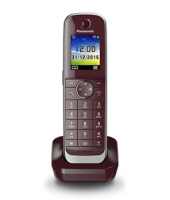 Panasonic KX-TGJA30EX DECT-Telefon-Mobilteil Bordeaux