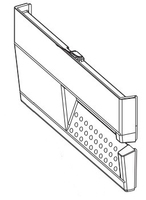 Intermec 1-040127-01 pièce de rechange pour équipement d'impression Façade 1 pièce(s)