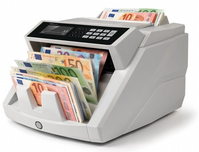 Safescan 2465-S Compteuse billets de banque Noir, Blanc