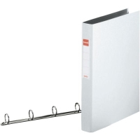 Esselte Standard Ring Binders , PP White 4x25 mm ringband A4 Wit